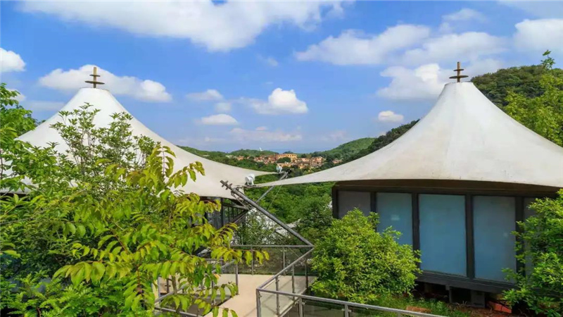 紅河旅游之可邑帳篷度假酒店,睡進(jìn)可邑的森林里，與星空共眠！