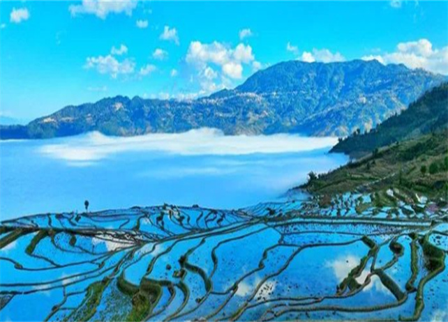 一條來自聯(lián)合國的推送，主角：紅河哈尼梯田！