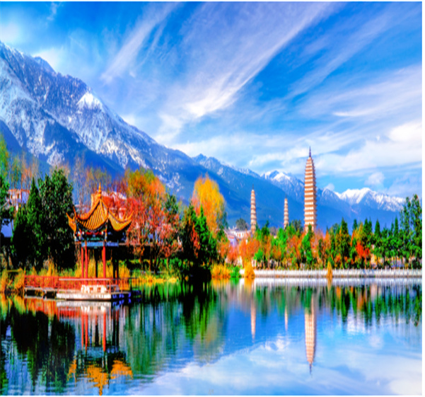 大理崇圣寺三塔：塔下的這片土地，文產(chǎn)之花正在綻放!